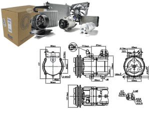 Sprężarka Klimatyzacji Hyundai H-1 H-1 / Starex 2.