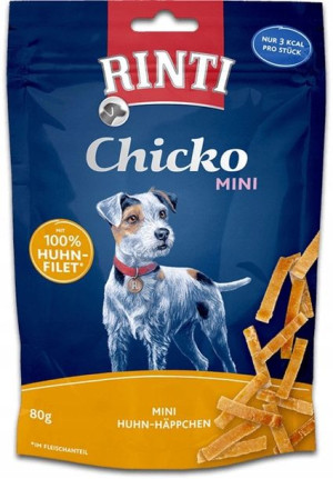 RINTI CHICKO MINI snack dla psów kurczak 80g