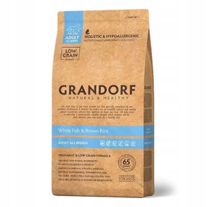 GRANDORF Adult AllBreeds Biała ryba Brązowy ryż3kg