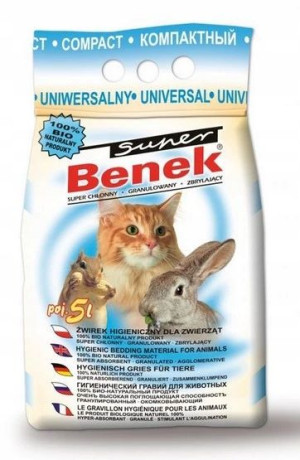Super Benek Uniwersalny Compact Żwirek dla kota 5L