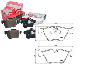 Klocki Hamulcowe Bmw 5 E39 95-96 Brembo