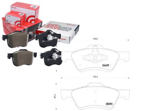 Klocki Hamulcowe Ford Maverick 01-07 Brembo