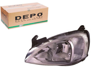 Reflektor Opel Combo Corsa C H7 00- Le, Kierunkows