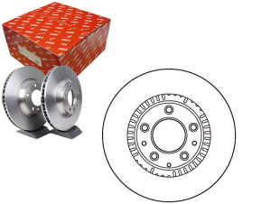 Tarcze Hamulcowe 2szt Mazda Przód Mx-5 1,8 05- Trw