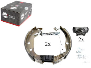 Komplet Szczęk Z Cylinderkami Peugeot 306 A.b.s.