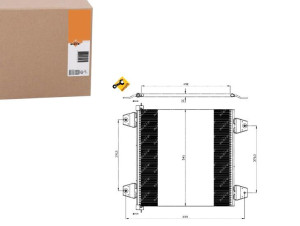 Skraplacz Klimatyzacji Daf Xf 105 Xf 95 01.02- Nrf