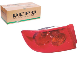 Lampa (część Zewnętrzna Kolor Kierunkowskazu Czerw