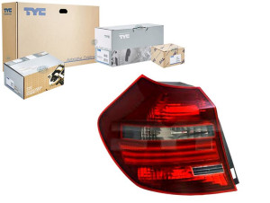 Lampa (kolor Szkła Czerwony/dymiony) Bmw 1 E81 E87