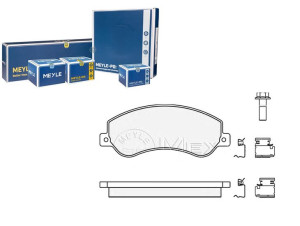 Klocki Hamulcowe Ford Przód Transit 06- Dmc 3,3 3,