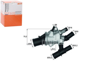 Termostat Fiat 88c 1,9jtd Behr