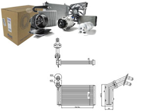 Nagrzewnica (262x154x42) Ford Galaxy Seat Alhambra