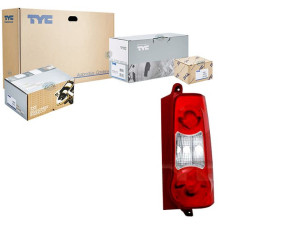 Lampa (kolor Szkła Czerwony Podwójna Klapa Tylna)