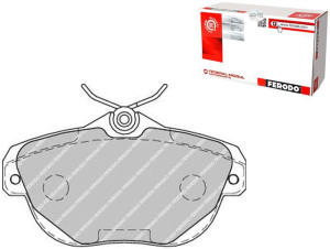 Klocki Hamulcowe Citroen C6 2.2d-3.0d 09.05-12.12