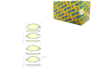 Klocki Hamulcowe Ford Transit 300 2.0-2.4 01 00 Gr