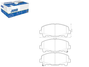 Klocki Hamulcowe Ceramiczne Honda Accord Viii 2.0/