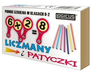 Liczmany i patyczki gra planszowa nauka liczenia