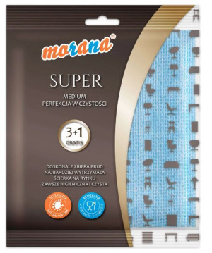 MORANA Super Medium Ściereczki 3+1gratis M006