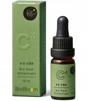 Bio Olejek Konopny 4% Cbd/cbda 400mg Certyfikowany