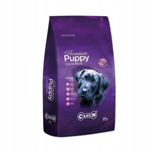 CANUN PUPPY dla szczeniąt OD 1-SZEGO MIESIĄCA 20KG