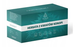 Herbatka konopna z kwiatów konopii - 20 saszetek