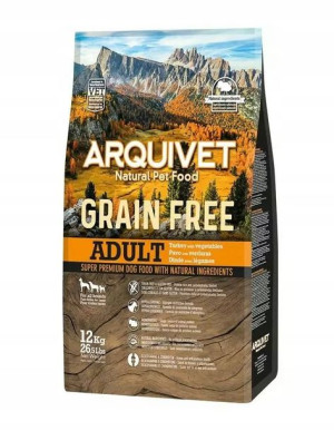 Arquivet Original Bezzbożowa Indyk i Warzywa 12 kg