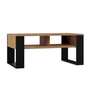 Stolik Kawowy Ława Modern 2p Dąb Artisan / Czerń