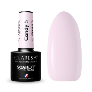 Claresa Lakier Hybrydowy Candy 5 -5G