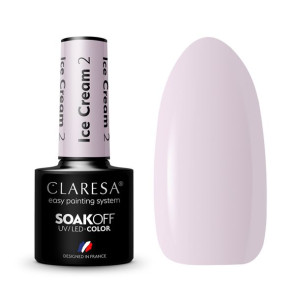 Claresa Lakier Hybrydowy Ice Cream 2 -5G