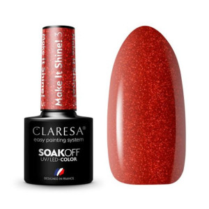 Claresa Lakier Hybrydowy Make It Shine! 3 -5G