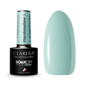 Claresa Lakier Hybrydowy Marshmallow 3 5G