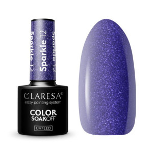 Claresa Lakier Hybrydowy Sparkle 12 -5G