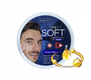 ✅krem Ultra Soft Kolagen Men Editt✅