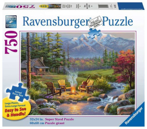 PROMO Puzzle 750el Brzeg rzeki 164455 RAVENSBURGER