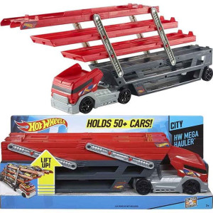 HOT WHEELS Mega Transporter TIR Na 50 Autek CKC09