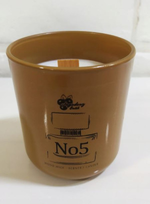 No. 5 - Sojowa Świeca Zapachowa Perfum