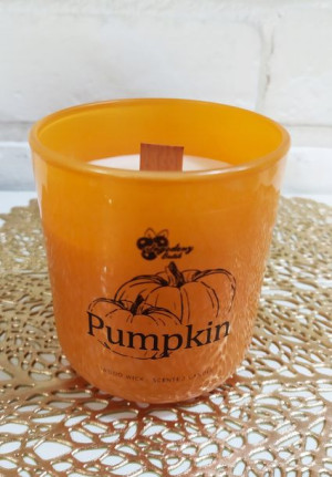 Dynia Pumpkin - Sojowa Świeca Zapachowa w szkle