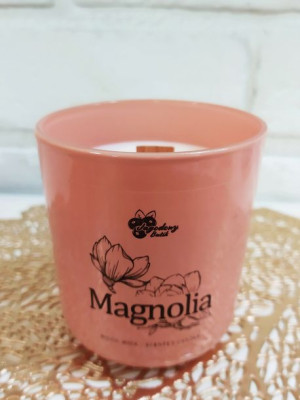 Magnolia - Sojowa Świeca Zapachowa w szkle