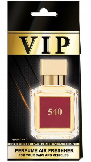Caribi VIP 540 Zapach do auta - Baccarat Rouge