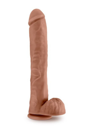 Au Naturel Daddy 14" Dildo Mocha