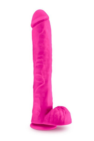Au Naturel Bold Daddy 14" Dildo Pink