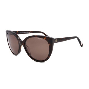 Okulary Przeciwsłoneczne marki Tommy Hilfiger model TH1573S kolor Brązowy.