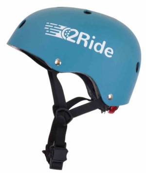 Kask rowerowy dla dzieci TRACKER - Love 2 RIDE, rozm. S, 50-54 cm z lampką