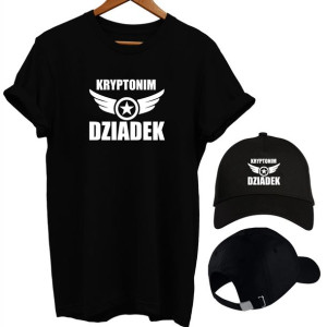 Zestaw Koszulka Czapka Z Daszkiem Dzień Dziadka