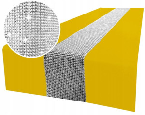 Bieżnik Z Cyrkoniami 40x160 Obrus Na Stół Kolory