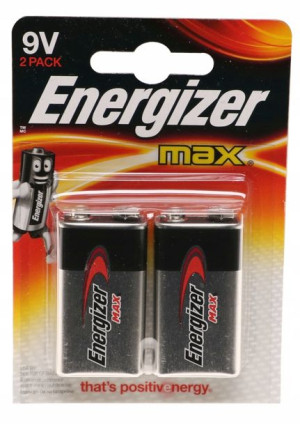 2x BATERIA LR9 9V ENERGIZER MAX Alkaliczna 6F22