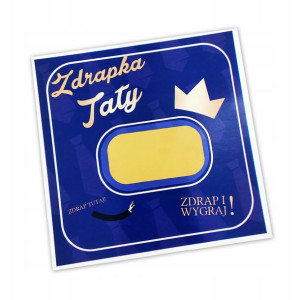 ZDRAPKA kupon los DZIEŃ TATY OJCA PREZENT Y3