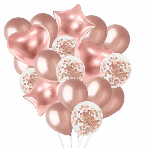 Zestaw Balony Wieczór Panieński Rose Gold Y2