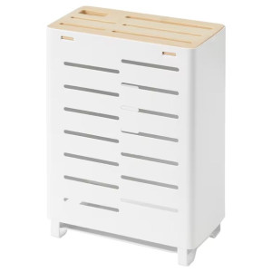 IKEA AVSTEG Uchwyt na nóż bambus/biały 23 cm