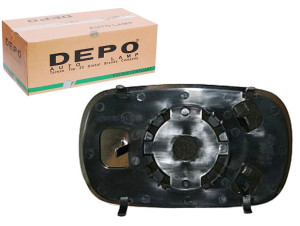 Szkło Lusterka Le=pr Fiat Doblo 01-09 Depo