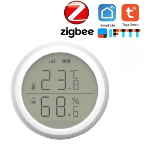 Czujnik Temperatury I Wilgotności Z Lcd Zigbee Tuya